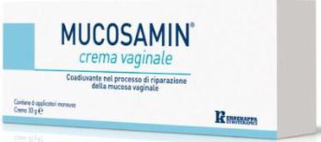 CREMA VAGINALE MUCOSAMIN 30 G + 6 APPLICATORI MONOUSO DA 5 G image not present