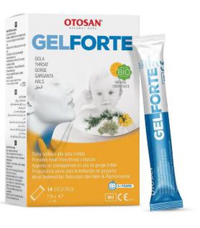 OTOSAN GOLA GEL FORTE 14 STICK PACK DA 10 ML image not present