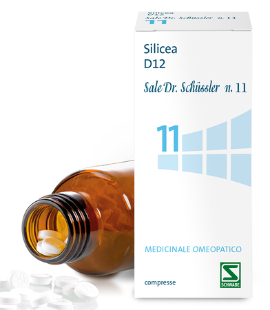 SILICEA D12 SALE DR.SCHUSSLER N.11*D12 200 cpr flacone image not present