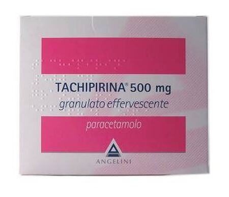 TACHIPIRINA*20 bust grat eff 500 mg image not present