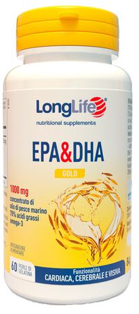 LONGLIFE EPA DHA GOLD 60 PERLE image not present