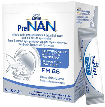 PRENAN FORTIFICANTE DEL LATTE MATERNO FM85 72 BUSTINE X 1 G image not present