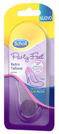 PLANTARE ORTOPEDICO PER RETRO TALLONE PARTY FEET SCHOLL GEL ACTIV 1 PAIO image not present