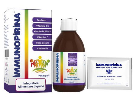 IMMUNOPIRINA 150 ML + BUSTINA DA 6,5 G image not present