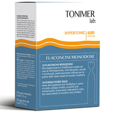 TONIMER LAB HYPERTONIC 18 FLACONCINI MONODOSE image not present