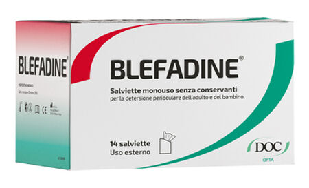 BLEFADINE 14 SALVIETTE MONOUSO PER DETERSIONE PERIOCULARE image not present