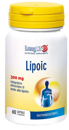 LONGLIFE LIPOIC 60 CAPSULE VEGETALI image not present