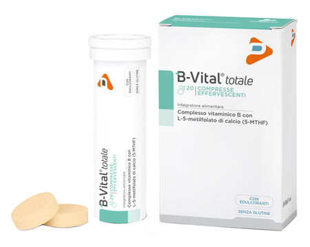 B-VITAL TOTALE ARANCIA 2 TUBI 10 COMPRESSE EFFERVESCENTI image not present