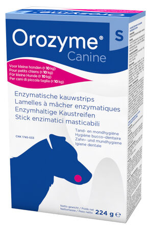 OROZYME CANINE STRISCE ENZIMATICHE MASTICABILI PER CANI DI TAGLIA PICCOLA image not present