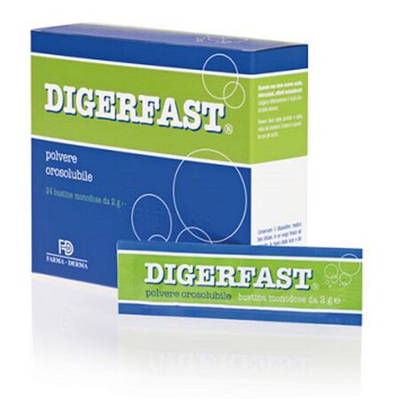 DIGERFAST POLVERE 24 BUSTINE MONODOSE 2 G image not present