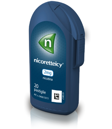 NICORETTEICY*20 pastiglie 2 mg flacone image not present