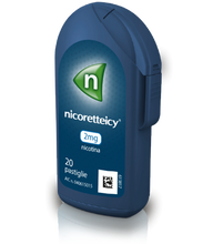 NICORETTEICY*20 pastiglie 2 mg flacone NICORETTEICY*20 pastiglie 2 mg flacone