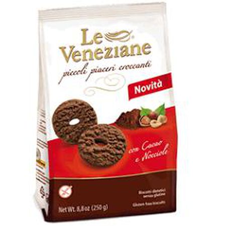 LE VENEZIANE BISCOTTI CACAO/NOCCIOLA 250 G image not present