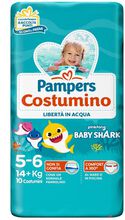PAMPERS COSTUMINO CP 10 TG 5+ TG 5+ 10 PEZZI