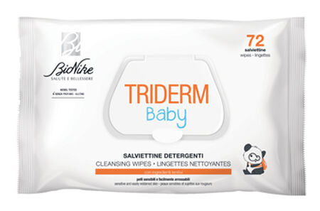 TRIDERM BABY SALVIETTINE DETERGENTI 72 PEZZI image not present