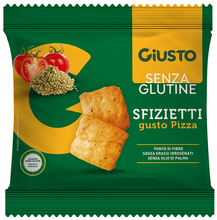 GIUSTO SENZA GLUTINE SFIZIETTI PIZZA 40 G image not present