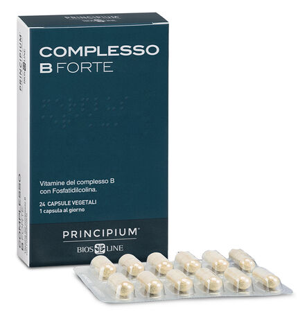 PRINCIPIUM COMPLESSO B FORTE 24 CAPSULE VEGETALI image not present