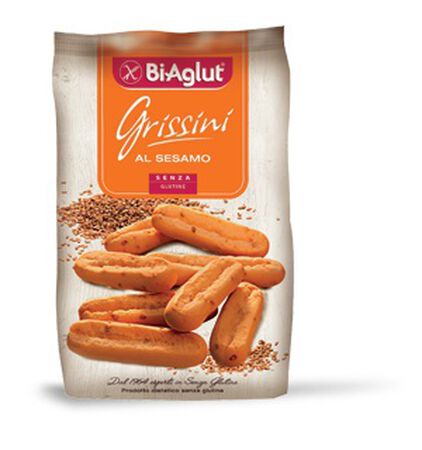 BIAGLUT GRISSINI CON SESAMO 150 G image not present