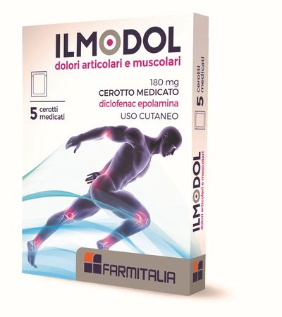 ILMODOL DOLORI ARTICOLARI E MUSCOLARI*5 cerotti medicati 180 mg image not present