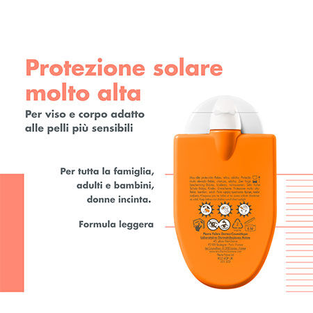 EAU THERMALE AVENE REFLEXE SOLAIRE SPF50+ BEBE BAMBINI ADULTO 30 ML image not present