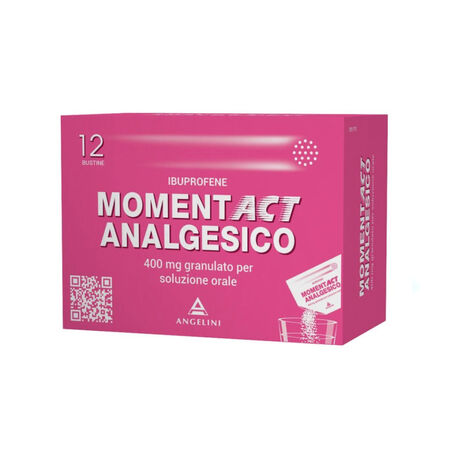 MOMENTACT ANALGESICO*12 bust grat 400 mg image not present