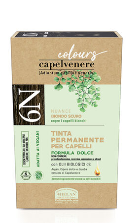 CAPELVENERE COLOURS TINTA CAPELLI 6N BIONDO SCURO image not present