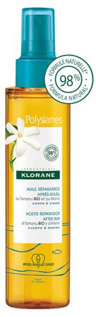 KLORANE OLIO RISTRUTTURANTE DOPOSOLE AL TAMANU E MONOI 150 ML image not present
