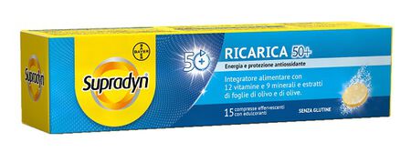 SUPRADYN RICARICA 50+ 15 COMPRESSE EFFERVESCENTI image not present