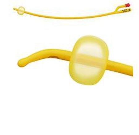CATETERE FOLEY A MEDIA PERMANENZA  RUSCH GOLD PLUS A 2 VIE IN SILKOLATEX LATTICE-SILICONE PER ADULTO CH24 LUNGHEZZA 40 CM PUNTA CILINDRICA A 2 FORI PALLONCINO 5-15 ML 1 PEZZO image not present