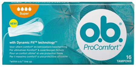 OB SUPER PRO COMFORT TAMPONI 16 PEZZI image not present