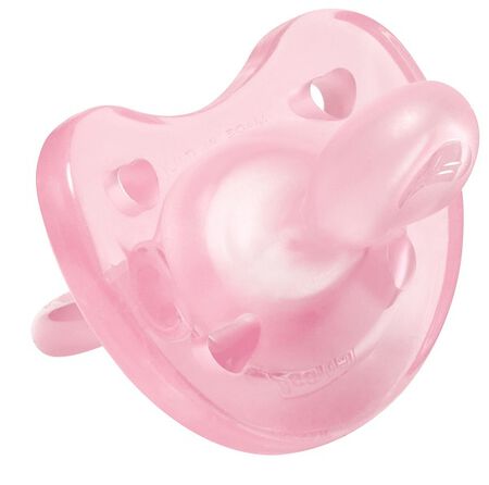 CHICCO GOMMOTTO IN SILICONE GIRL 6-16 MESI 1 PEZZO image not present