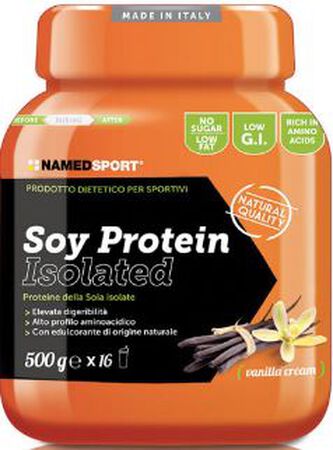 SOY PROTEIN ISOLATE VANILLA CREAM POLVERE 500 G image not present