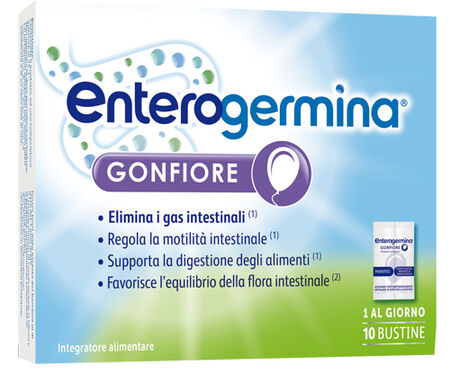 ENTEROGERMINA GONFIORE 10 BUSTINE BIPARTITE image not present