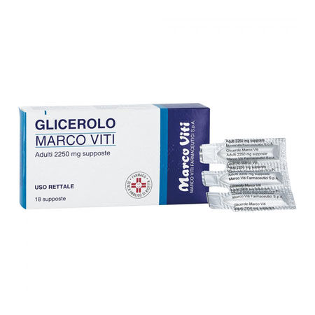 GLICEROLO (MARCO VITI)*AD 18 supp 2.250 mg image not present