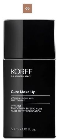 KORFF CURE MAKE UP FONDOTINTA INVISIBLE EFFETTO NUDE 06 image not present