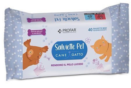 PROFAR SALVIETTE TALCO PET 40 PEZZI image not present