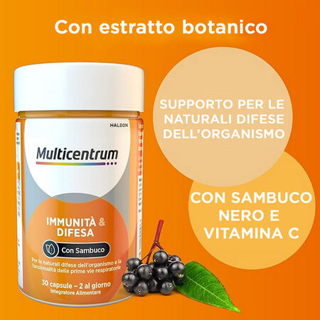 MULTICENTRUM IMMUNITA' & DIFESA 30 CAPSULE image not present