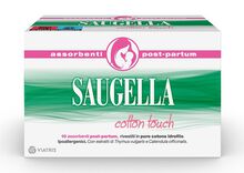 SAUGELLA COTTON TOUCH ASSORBENTI POSTPARTUM 10 PEZZI