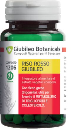 GIUBILEO BOTANICALS RISO ROSSO 30 CAPSULE image not present