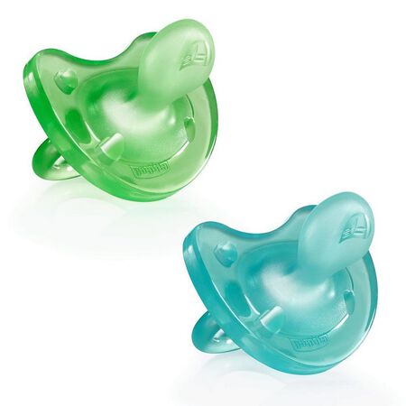 CHICCO GOMMOTTO IN SILICONE BOY 6-16 MESI 2 PEZZI image not present