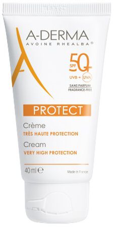 ADERMA A-D PROTECT CREMA SENZA PROFUMO 50+ 40 ML image not present