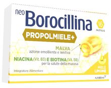 NEOBOROCILLINA PROPOLMIELE+ MIELE/LIMONE 16 PASTIGLIE NEOBOROCILLINA PROPOLMIELE+ MIELE/LIMONE 16 PASTIGLIE