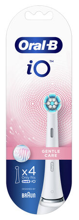 ORALB POWER REFILL IO GENTLE CLEAN WHITE 4 PEZZI image not present