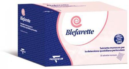 SALVIETTINE OCULARI MEDICATE BLEFARETTE SENZA PARABENI SENZA SILICONE SENZA ALCOOL 30 PEZZI image not present