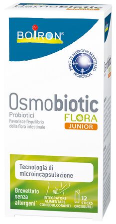 OSMOBIOTIC FLORA JUNIOR 12 STICKS OROSOLUBILI image not present