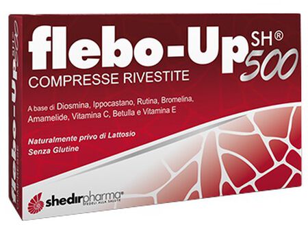 FLEBO-UP SH 500 30 COMPRESSE image not present
