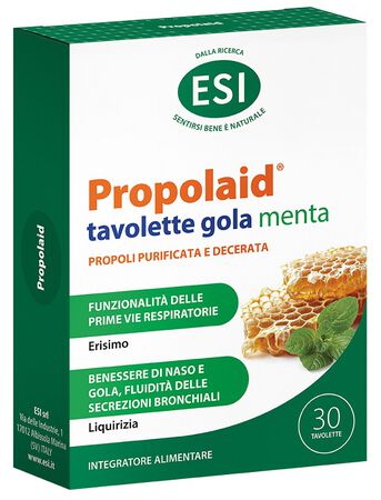 ESI PROPOLAID PROPOLGOLA MENTA 30 TAVOLETTE image not present