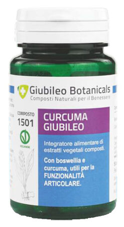 GIUBILEO BOTANICALS CURCUMA 50 CAPSULE image not present