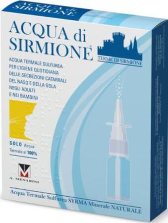 ACQUA SIRMIONE MINERALE NATURALE 6 FIALE 15 ML image not present