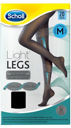 SCHOLL LIGHTLEGS 20 DENARI TAGLIA M COLORE NERO 1 PAIO image not present